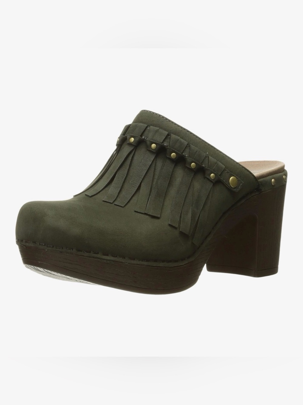 Dansko Women's Deni Mule Olive Green
Milled Nubuck ~ 38